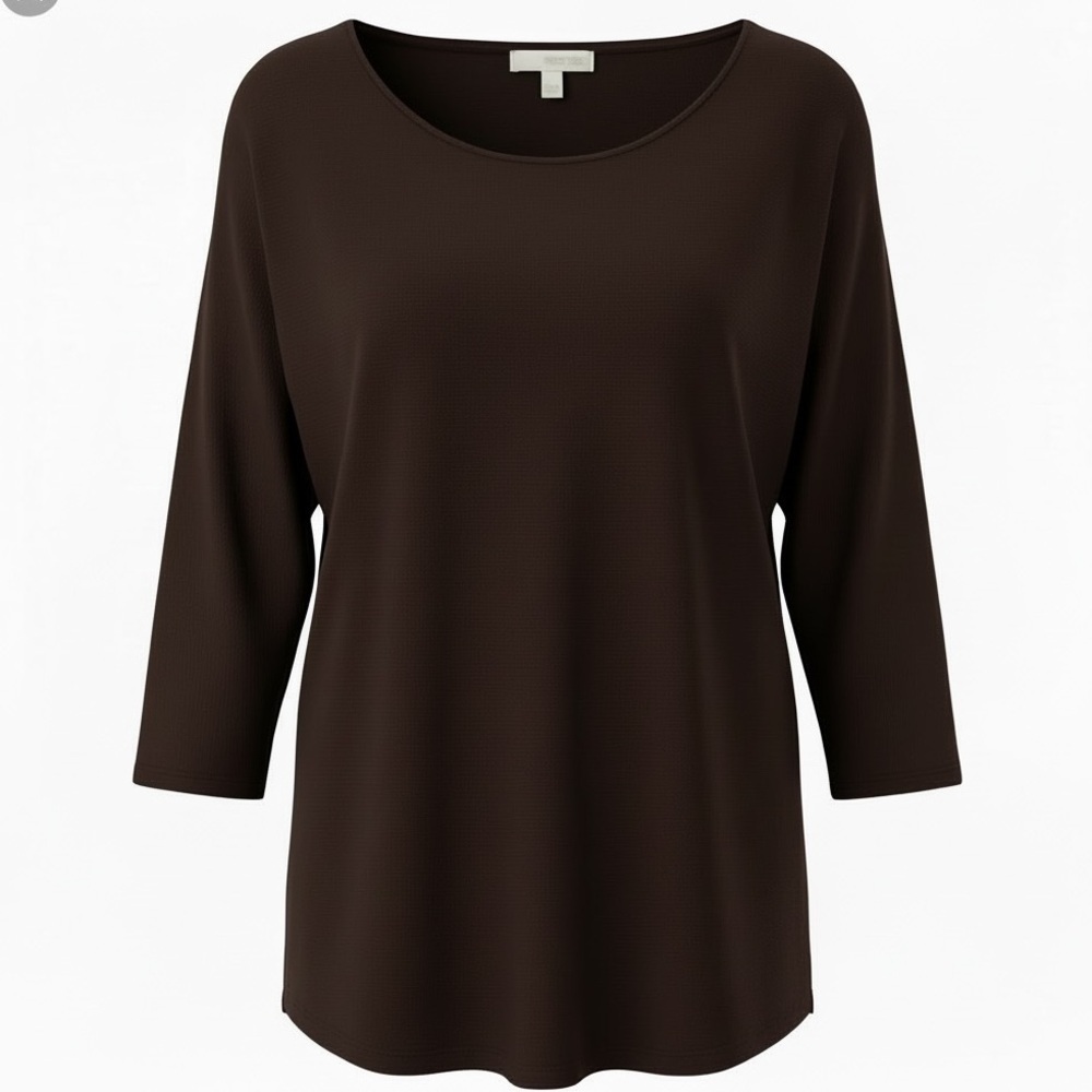 Michael Michael Kors NWT dark brown side zip sweater, medium